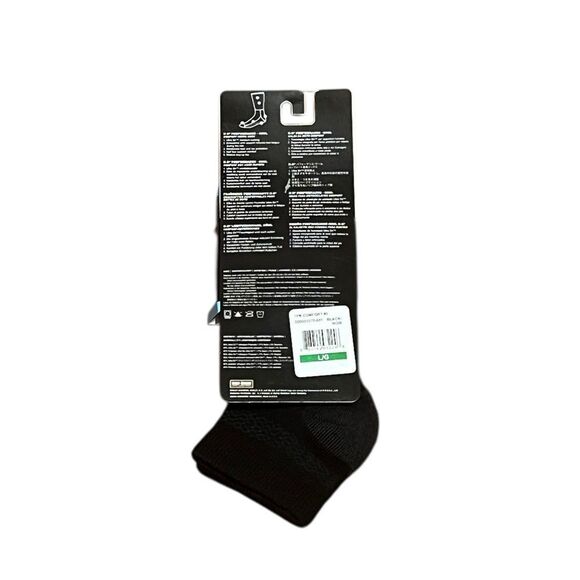 Harley-Davidson Black Athletic Socks, Size L, NWT - Picture 2 of 6
